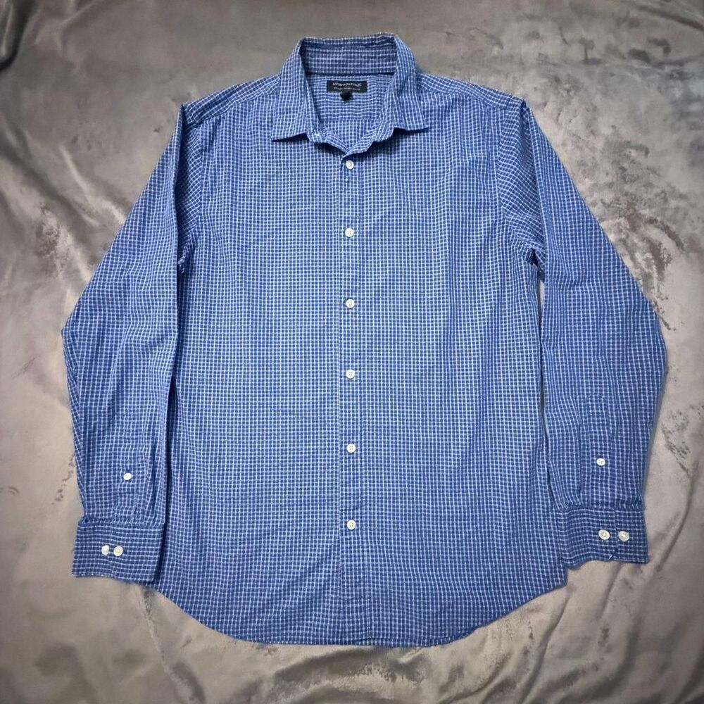 Banana Republic blue button up shirt Size L - 0281